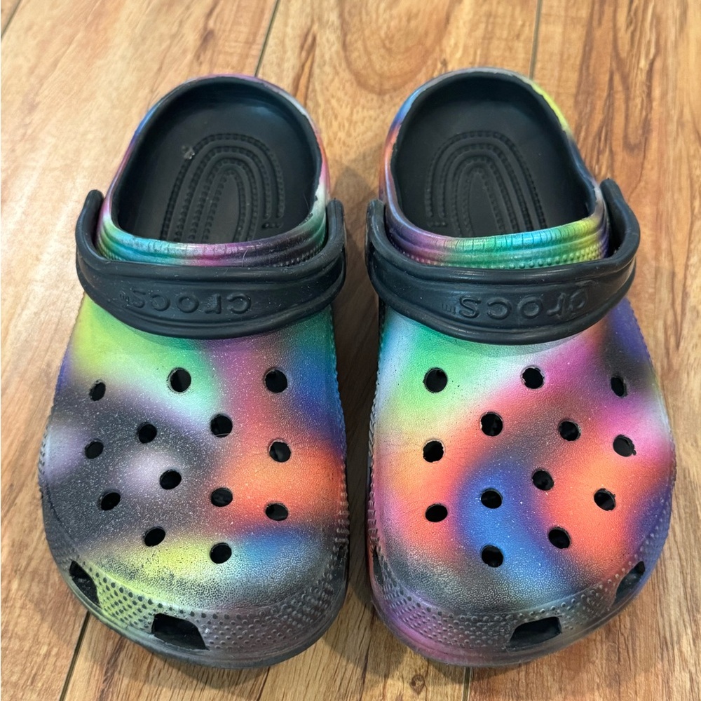 CROCS Kids' Rainbow Water Shoes